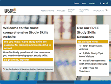 Tablet Screenshot of how-to-study.com